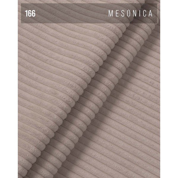 Sofa smėlio spalvos iš kordinio velveto 205 cm Fluvio – MESONICA-image-4