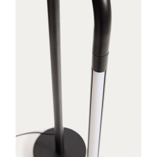 Juodos spalvos pastatomas šviestuvas LED (aukštis 60 cm) Bow – Kave Home-image-3