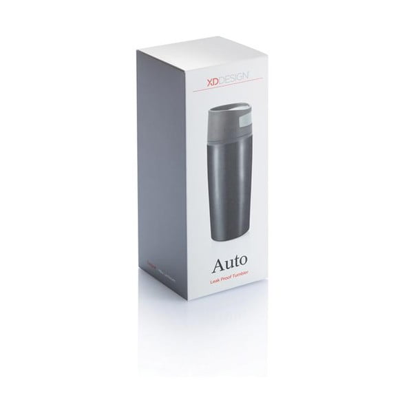 Juodas automobilinis termo puodelis XD Design, 300 ml-image-1
