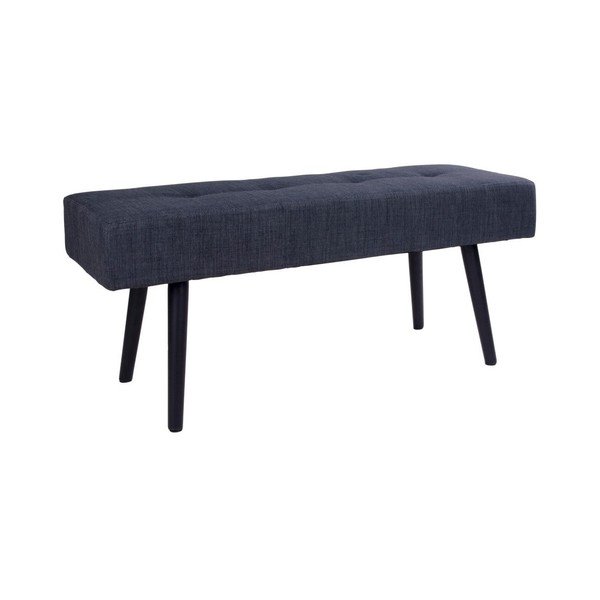 Tamsiai pilkas suoliukas House Nordic Skiby, 100 x 35 cm-image-1