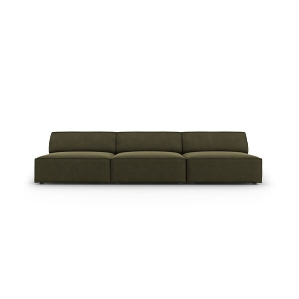 Sofa žalios spalvos iš velveto 240 cm Jodie – Micadoni Home