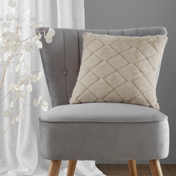 Iš mikropliušo dekoratyvinė pagalvėlė 43x43 cm Cosy Diamond – Catherine Lansfield-image-1