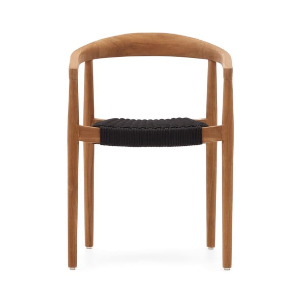 Natūralios spalvos medžio masyvo sodo kėdės 4 vnt. Ydalia – Kave Home-image-2