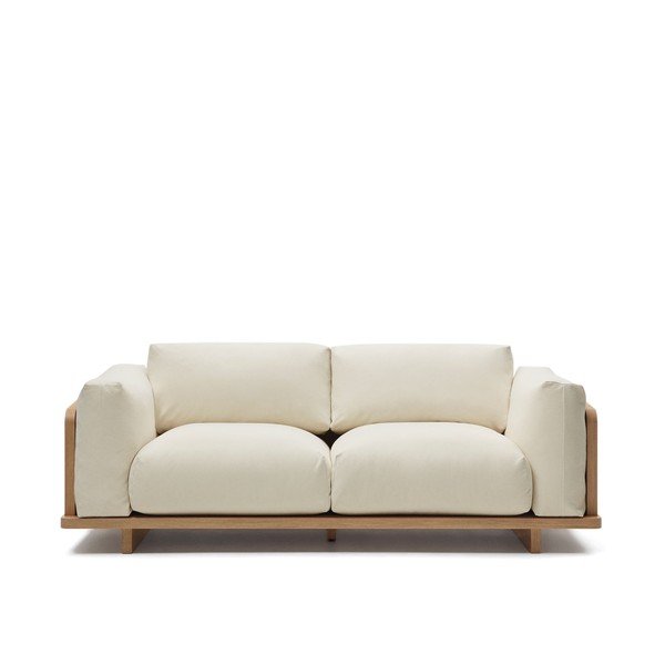 Smėlio spalvos sofa 225 cm Oaq – Kave Home