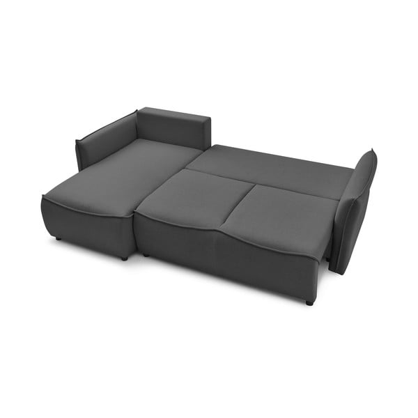 Sulankstoma kampinė sofa tamsiai pilkos spalvos (su kairiuoju kampu) Leon – Bobochic Paris-image-4