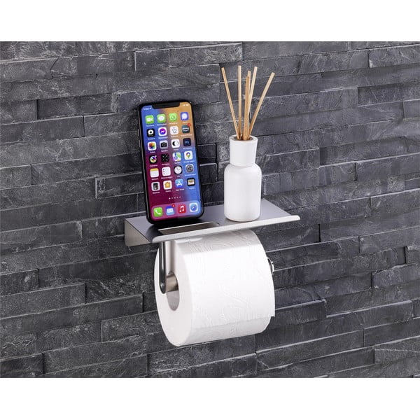 Nerūdijančio plieno tualetinio popieriaus laikiklis - Maximex-image-1