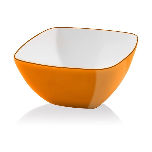 Oranžinė salotinė Vialli Design, 14 cm