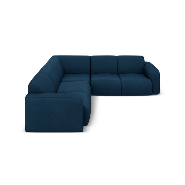 Kampinė sofa tamsiai mėlynos spalvos (kintama/„L“ formos) Molino – Micadoni Home-image-2