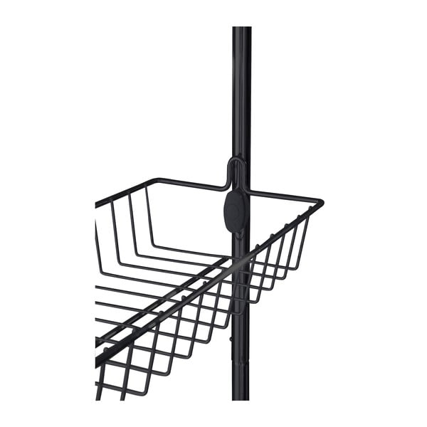 Juodas pakabinamas virtuvės organizatorius Wenko-image-3