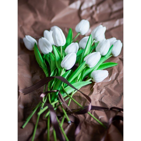 Dirbtinė gėlė (aukštis 32 cm) Tulip – Bloomingville-image-1