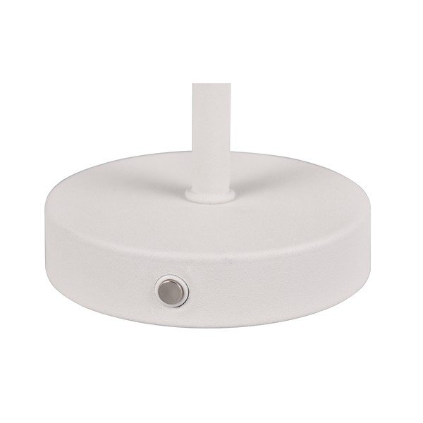 Stalinis šviestuvas baltos spalvos LED su pritemdymo funkcija (aukštis 30 cm) Jeff – Reality-image-4