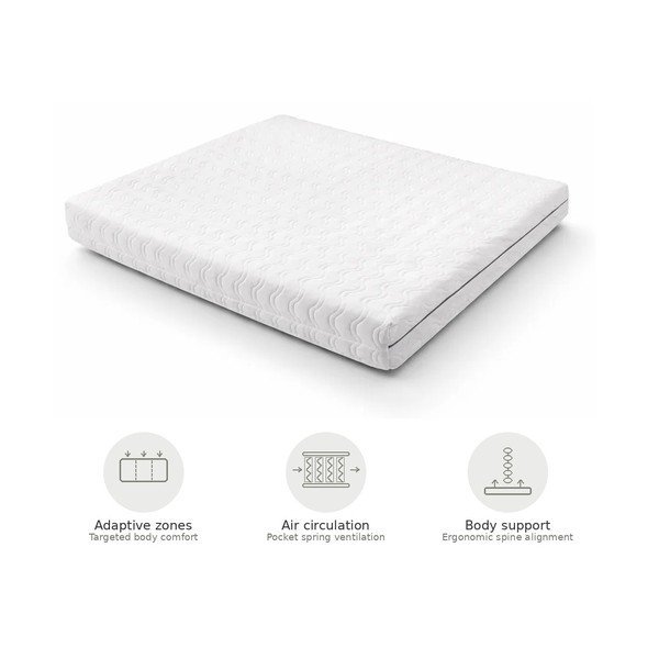 Vidutinio kietumo su termo regulacija čiužinys su spyruoklėmis 160x200 cm Dream Essence – Bonami Essentials-image-2