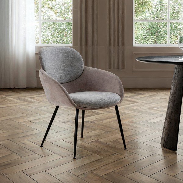 Pilkos spalvos krėslas Nure – MOME-image-1