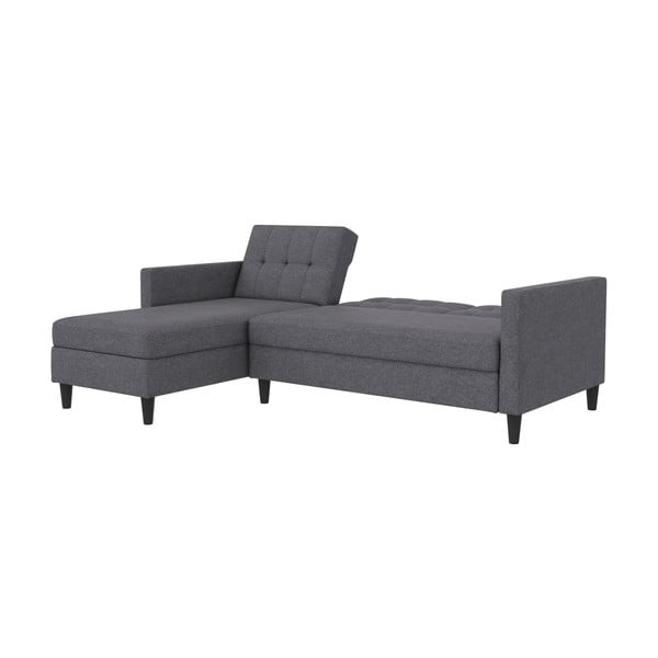 Kampinė sofa pilkos spalvos Hartford – Støraa-image-4