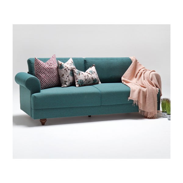 Turkio spalvos sofa Balcab Home Karin