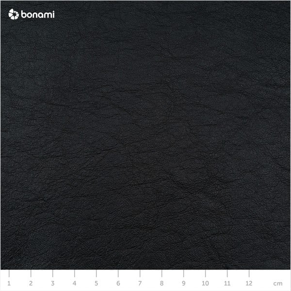 Juoda odinė sofa MESONICA Puzo, 240 cm-image-1