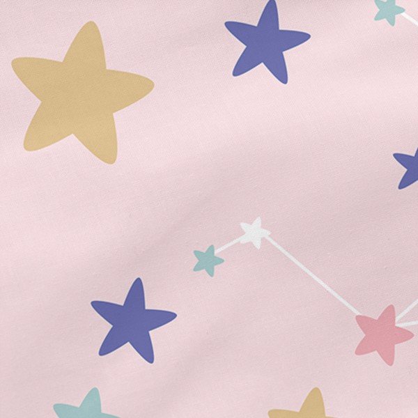 Vaikiškas pagalvės užvalkalas 50x75 cm Sky stars – Happy Friday-image-1