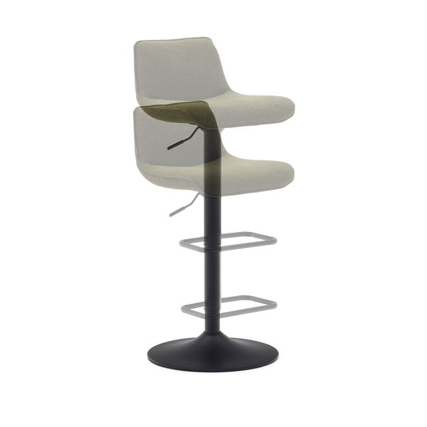Baro taburėtės tamsiai žalios spalvos 2 vnt. 103 cm Zenda – Kave Home-image-4
