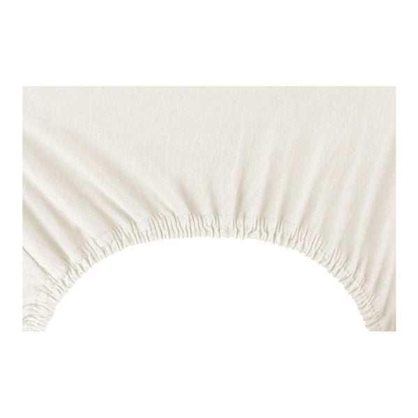 DecoKing Nephrite kreminiselastinė paklodė, 220/240 x 220 cm-image-3