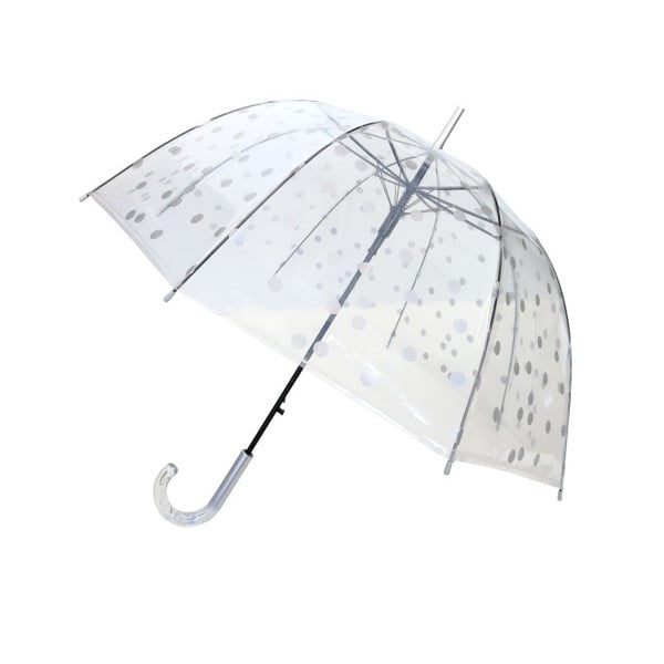 Skaidrus vėjo nepraleidžiantis skėtis "Ambiance Birdcage Dots", ⌀ 85 cm