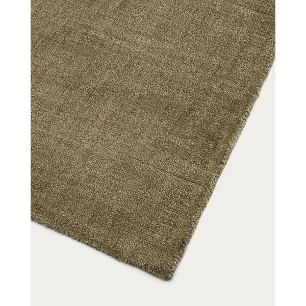 Žalios spalvos kilimas 80x200 cm Empuries – Kave Home-image-4