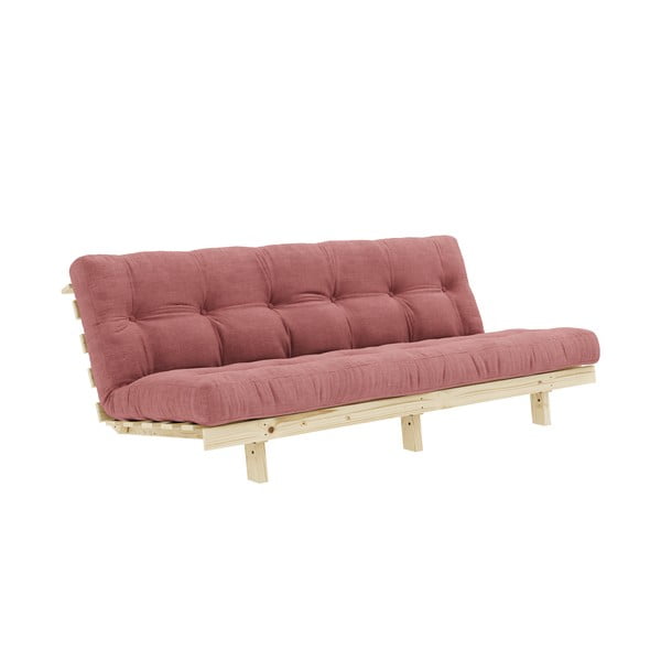Iš kordinio velveto sofa rožinės spalvos 200 cm Lean – Karup Design-image-3