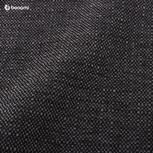 Apmušalų audinio pavyzdys Babel Black -image-1