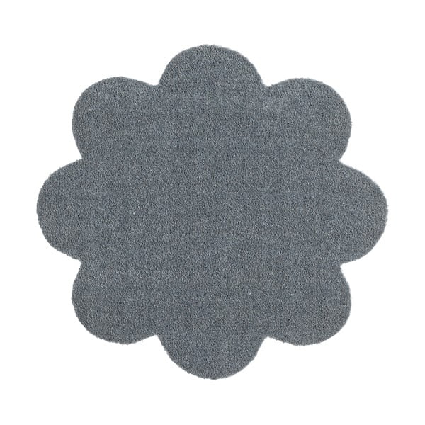 Pilkas durų kilimėlis Hanse Home Soft and Clean, ø 67 cm