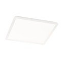 Baltas kvadratinis LED lubinis šviestuvas "Reality Camillus", 30 x 30 cm