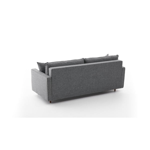 Sulankstoma sofa tamsiai pilkos spalvos 210 cm Eva – Balcab Home-image-4