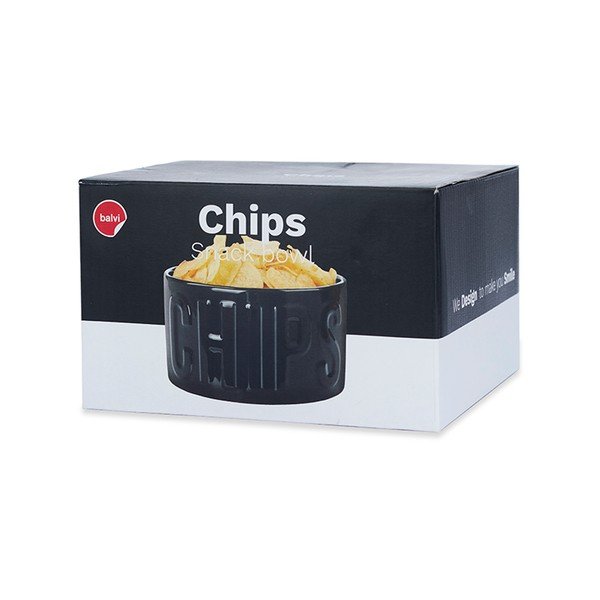 Skirta serviravimui juodos spalvos iš keramikos mažas dubuo 1 l Chips – Balvi-image-4
