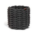 Iš tekstilės krepšys ø 21x17 cm Peach Skin Round S – Bigso