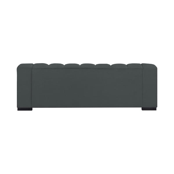 Tamsiai pilka trijų vietų sofa Windsor & Co Sofas Moon-image-3