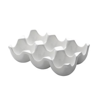 Baltas porcelianinis kiaušinių stovas Maxwell & Williams Basic