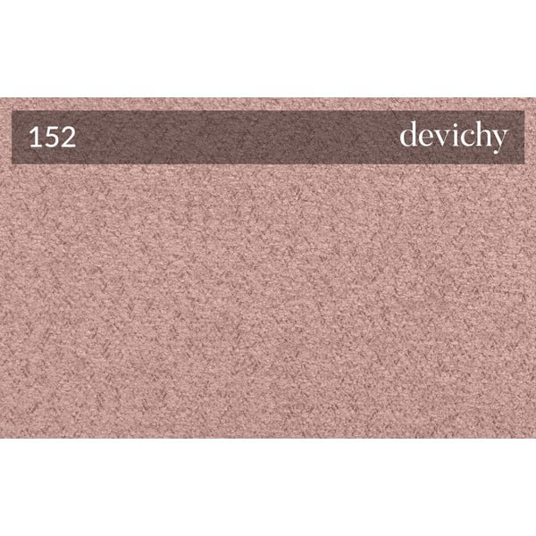 Rožinė kampinė sofa-lova Devichy Tous, kairysis kampas-image-3