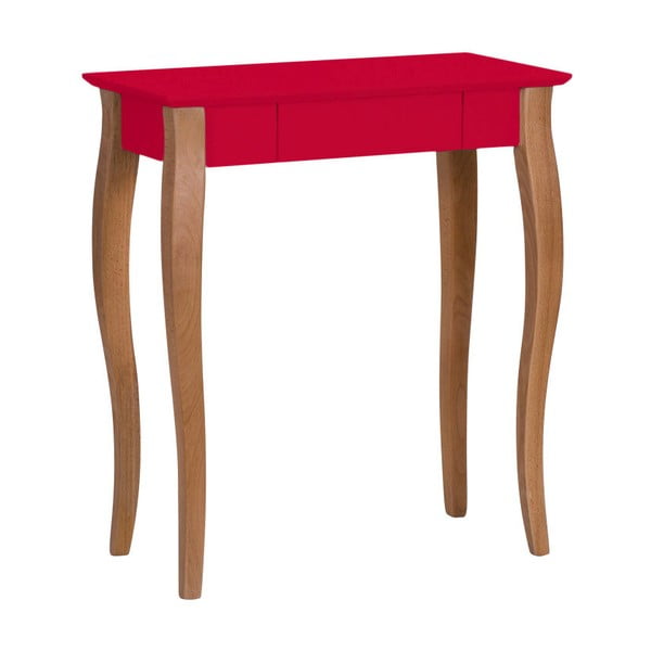 Raudonas rašomasis stalas "Ragaba Lillo", plotis 65 cm