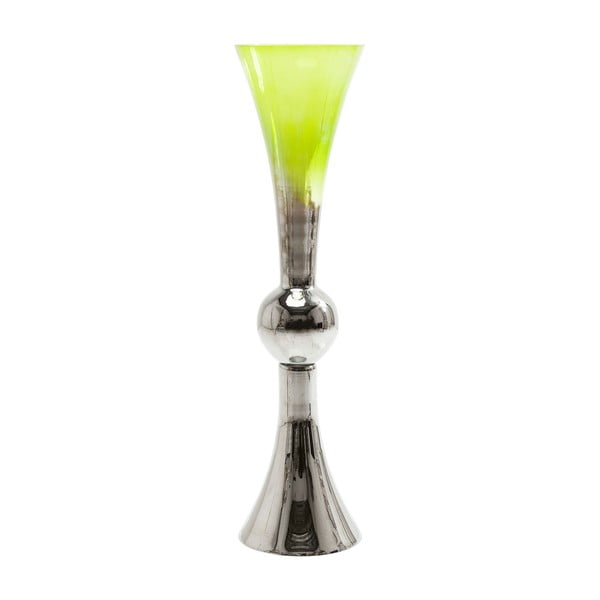 Žalio stiklo vaza "Kare Design Melange", 90 cm aukščio