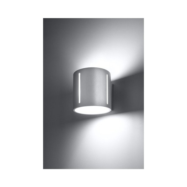 Baltas sieninis šviestuvas Sollux Vulco-image-4