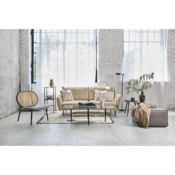 Smėlio spalvos sofa Cosmopolitan Design Vienna, 230 cm-image-4