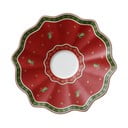 Raudona porcelianinė kalėdinė lėkštutė Toy´s Delight Villeroy&Boch