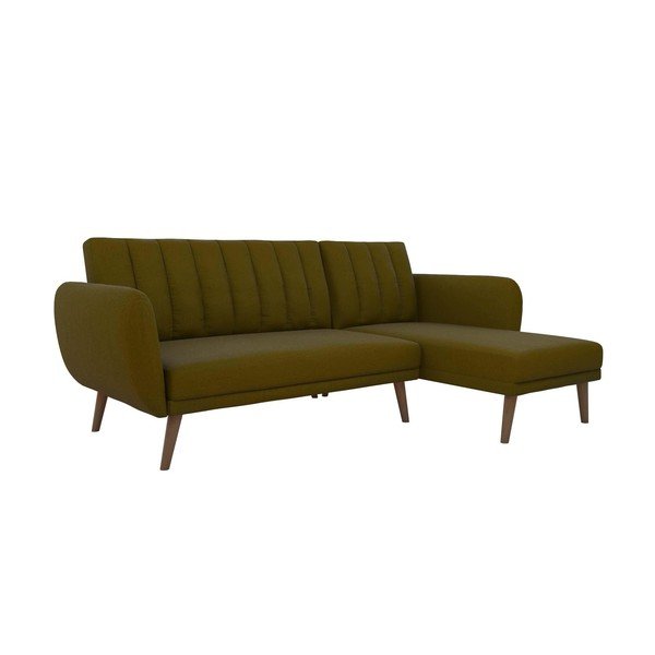 Žalia sofa lova kampinė sofa Brittany - Novogratz-image-2