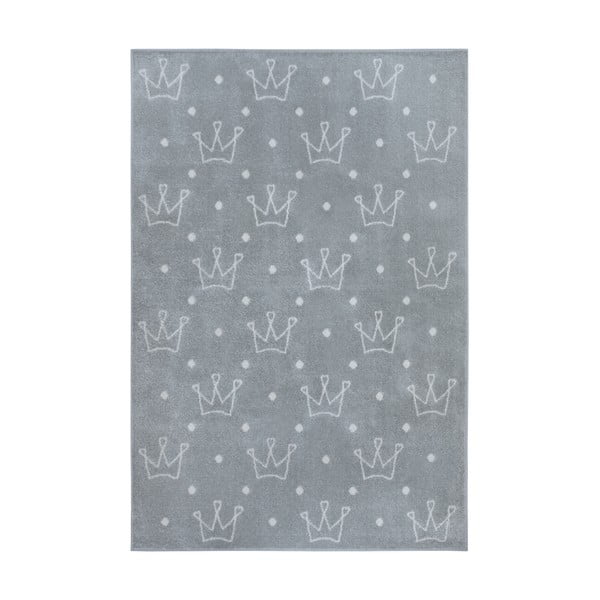 Vaikiškas kilimas pilkos spalvos 160x235 cm Crowns – Hanse Home