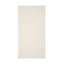 Rankų darbo kreminės spalvos iš medvilnės mišinio kilimas 70x140 cm Mascarell – Kave Home