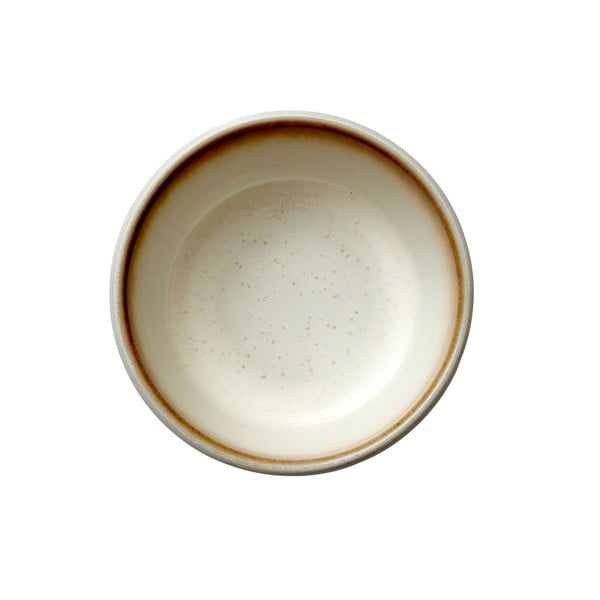 Kreminės spalvos keramikos serviravimo indas Bitz Basics, ⌀ 10 cm