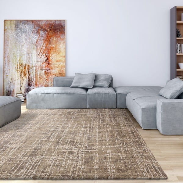 Kilimas smėlio spalvos 80x150 cm Kuza – Asiatic Carpets-image-1
