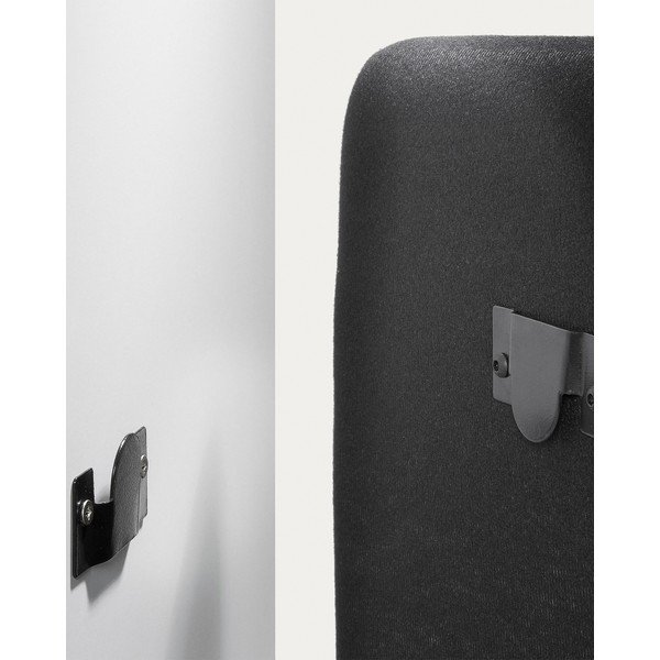 Rožinės spalvos iš audinio galvūgalis 108x76 cm Dyla – Kave Home-image-3