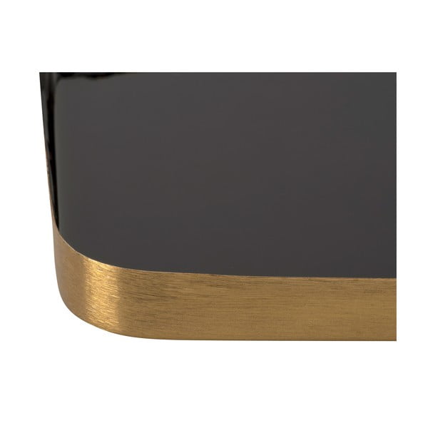 Metalinis padėklas juodos ir auksinės spalvos PT LIVING Festive, 13 x 25 cm-image-3