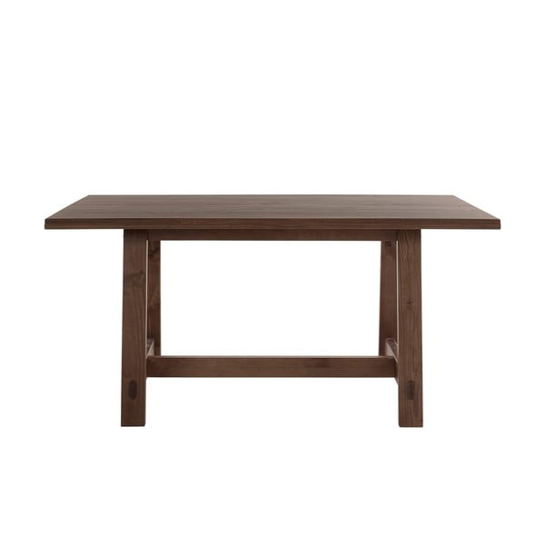 Iš pušies masyvo valgomojo stalas rudos spalvos 90x160 cm Derby – Støraa