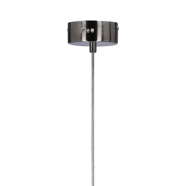 Pilkos spalvos kabantis šviestuvas LED su stiklo gaubtu Lukka – Candellux Lighting-image-4