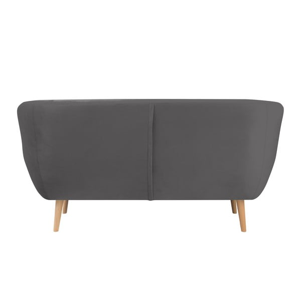Pilka dvivietė sofa Mazzini Sofas Amelie-image-3